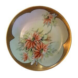 Hulschenreulher Hand painted plate